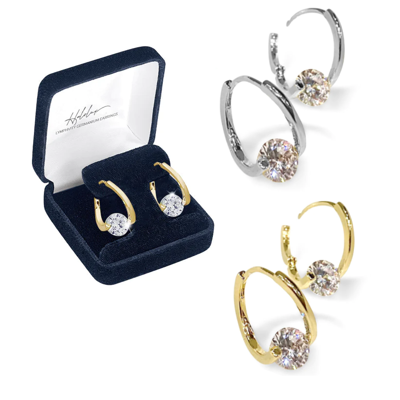đ„Histone Lymphvitc MagneTherapy Germanium Earrings
