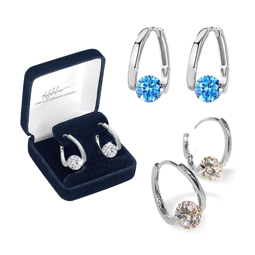 đ„Histone Lymphvitc MagneTherapy Germanium Earrings