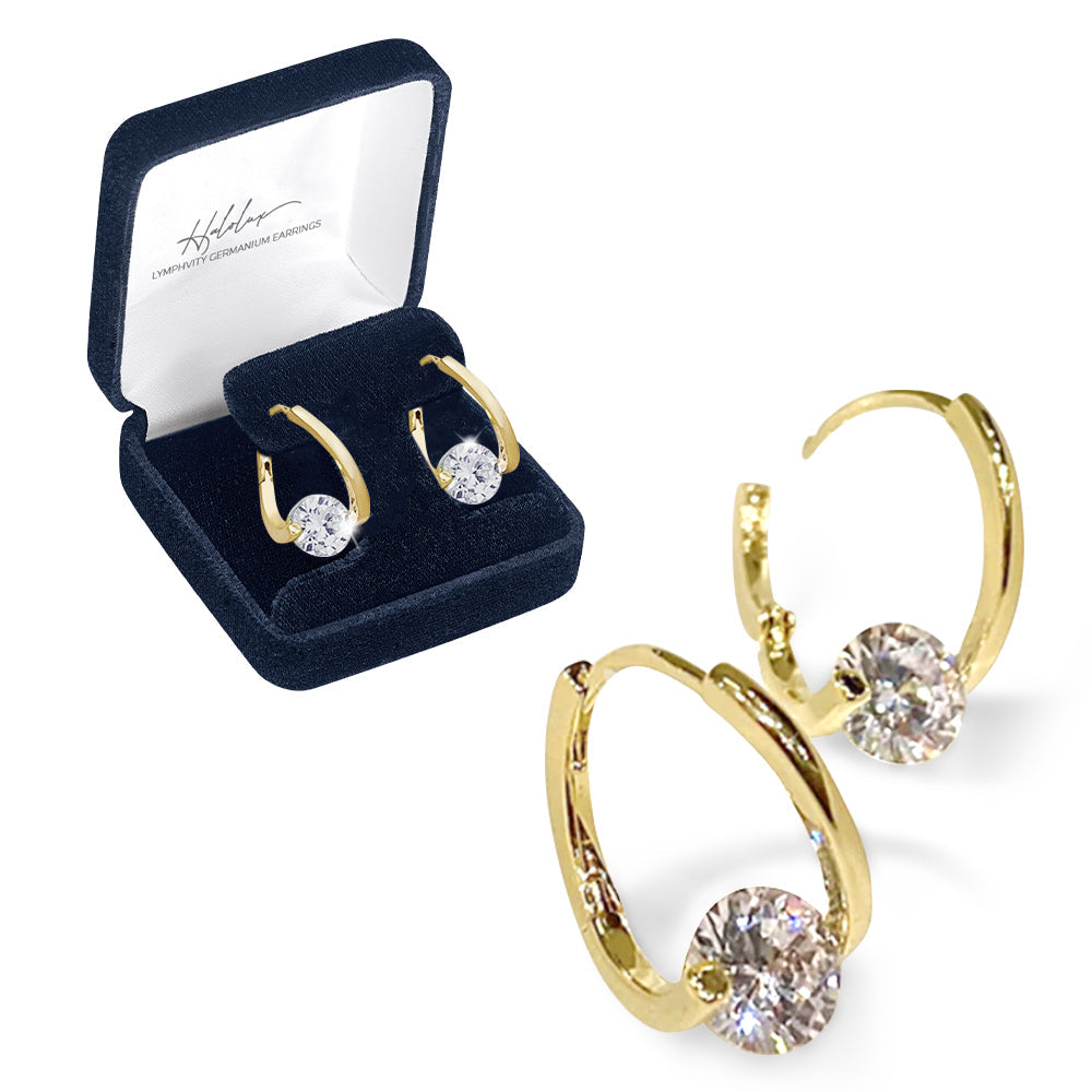đ„Histone Lymphvitc MagneTherapy Germanium Earrings