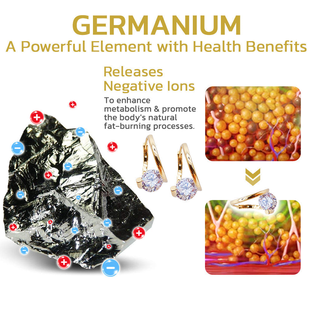 đ„Histone Lymphvitc MagneTherapy Germanium Earrings