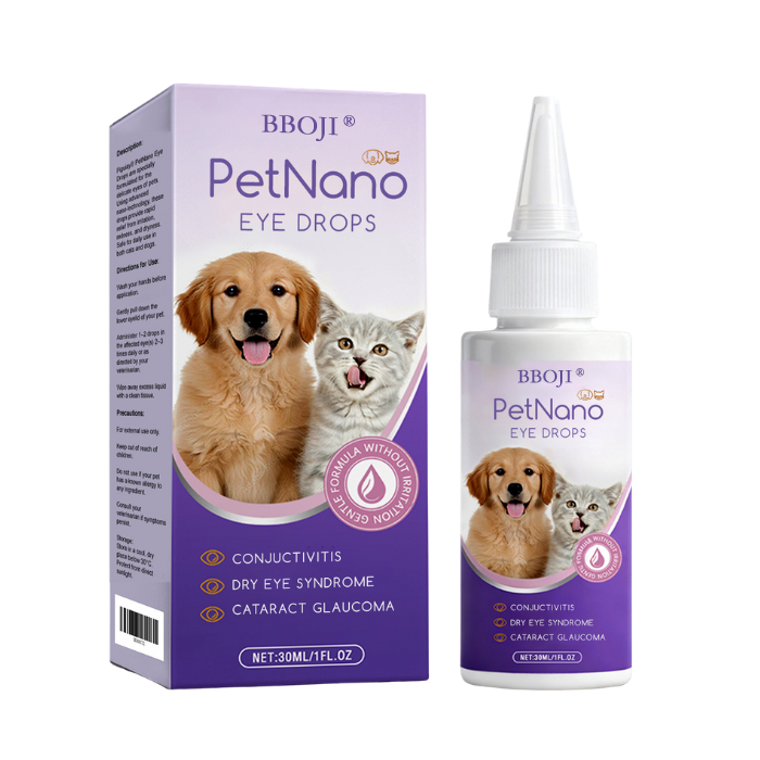 🎁Celebrate 2026 with our biggest pet care sale! BBOJI® PetNano Eye Drops